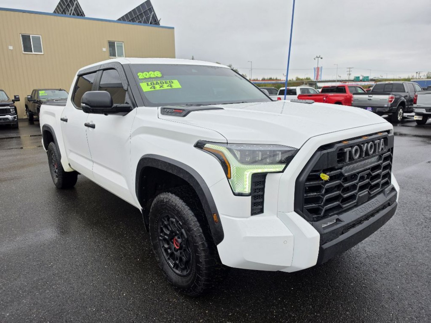 2026 WHITE TOYOTA TUNDRA trd pro (5TFPC5DB7TX) , Automatic transmission, located at 2525 S. Cushman, Fairbanks, AK, 99701, (907) 452-5707, 64.824036, -147.712311- Photo#0