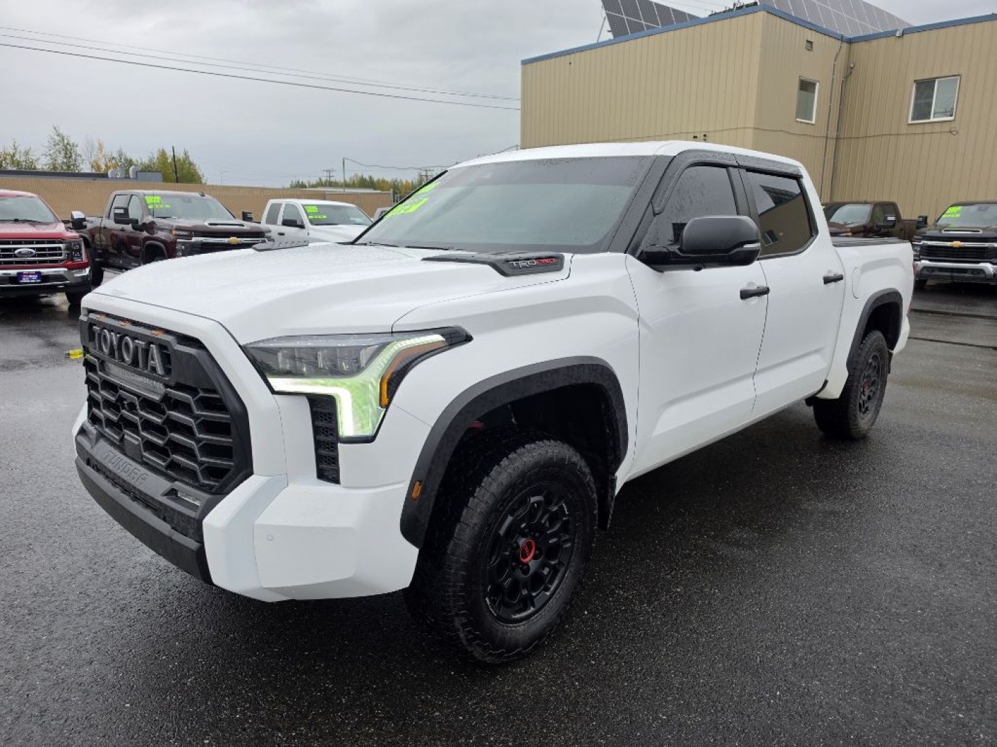 2026 WHITE TOYOTA TUNDRA trd pro (5TFPC5DB7TX) , Automatic transmission, located at 2525 S. Cushman, Fairbanks, AK, 99701, (907) 452-5707, 64.824036, -147.712311- Photo#1