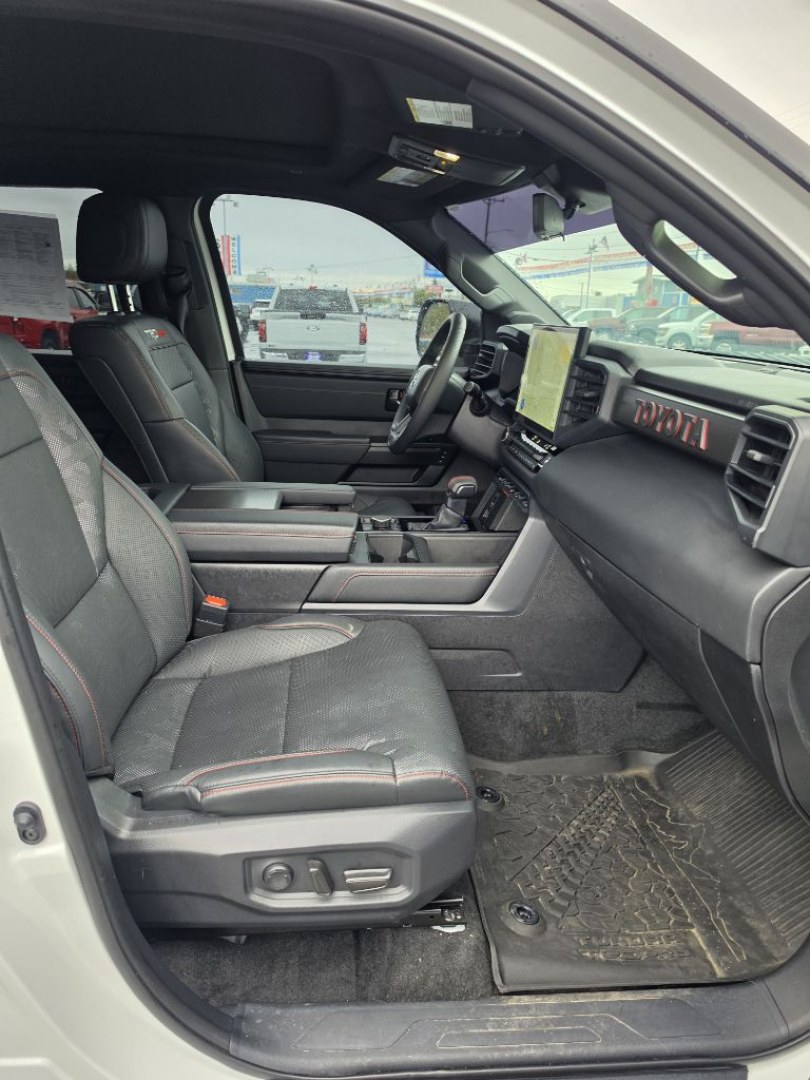 2026 WHITE TOYOTA TUNDRA trd pro (5TFPC5DB7TX) , Automatic transmission, located at 2525 S. Cushman, Fairbanks, AK, 99701, (907) 452-5707, 64.824036, -147.712311- Photo#3