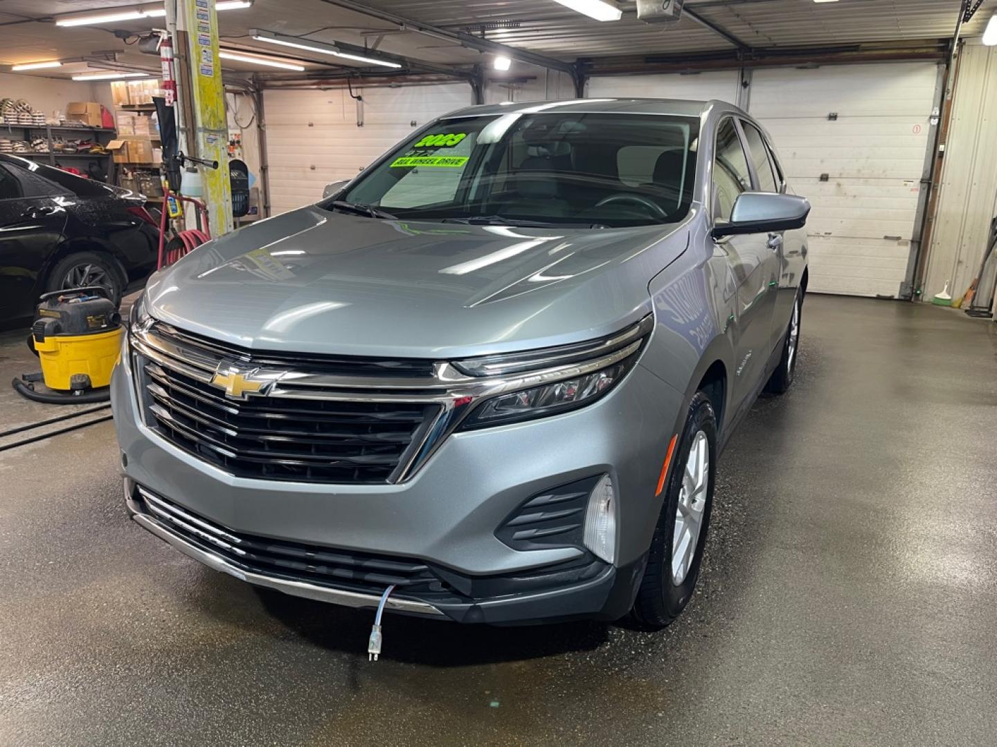 2023 SILVER CHEVROLET EQUINOX LT (3GNAXUEG3PS) with an 1.5L engine, Automatic transmission, located at 2525 S. Cushman, Fairbanks, AK, 99701, (907) 452-5707, 64.824036, -147.712311- Photo#1