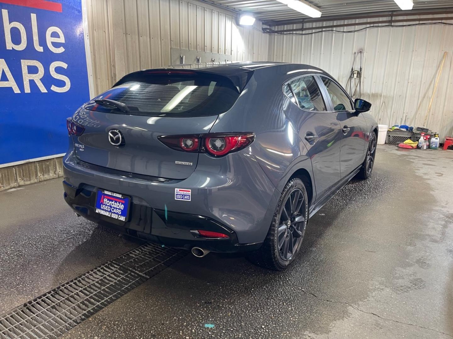2024 GRAY MAZDA 3 PREFERRED (JM1BPBLM1R1) with an 2.5L engine, Automatic transmission, located at 2525 S. Cushman, Fairbanks, AK, 99701, (907) 452-5707, 64.824036, -147.712311- Photo#2