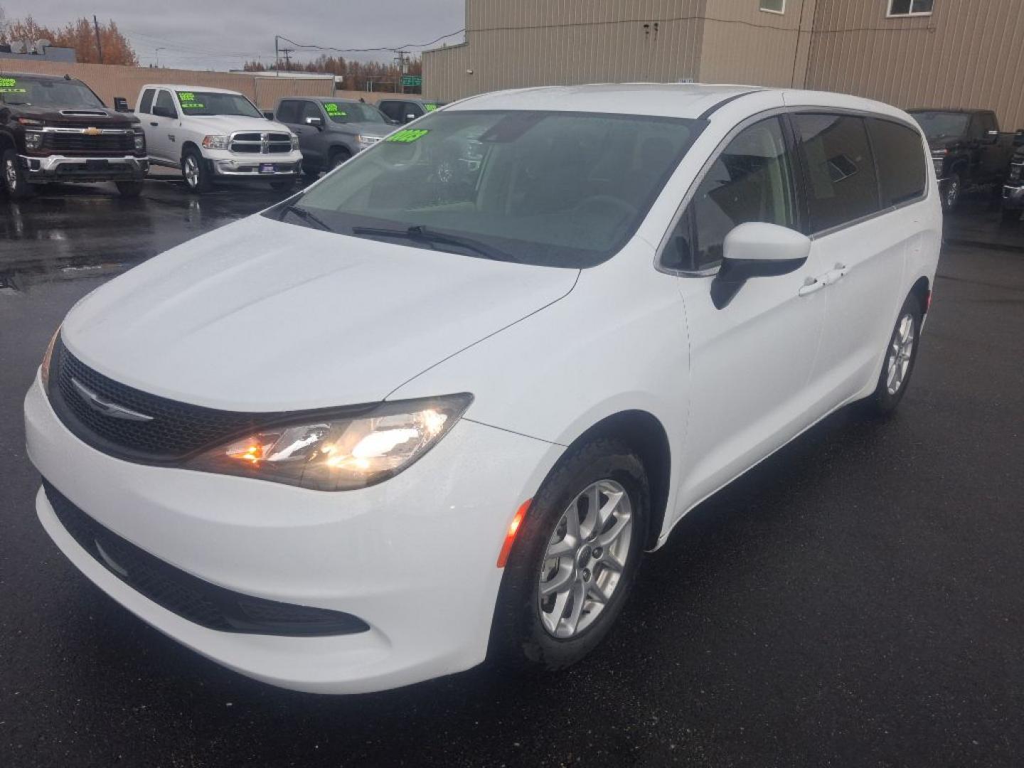 2023 WHITE CHRYSLER VOYAGER LX (2C4RC1CG3PR) with an 3.6L engine, Automatic transmission, located at 2525 S. Cushman, Fairbanks, AK, 99701, (907) 452-5707, 64.824036, -147.712311- Photo#1