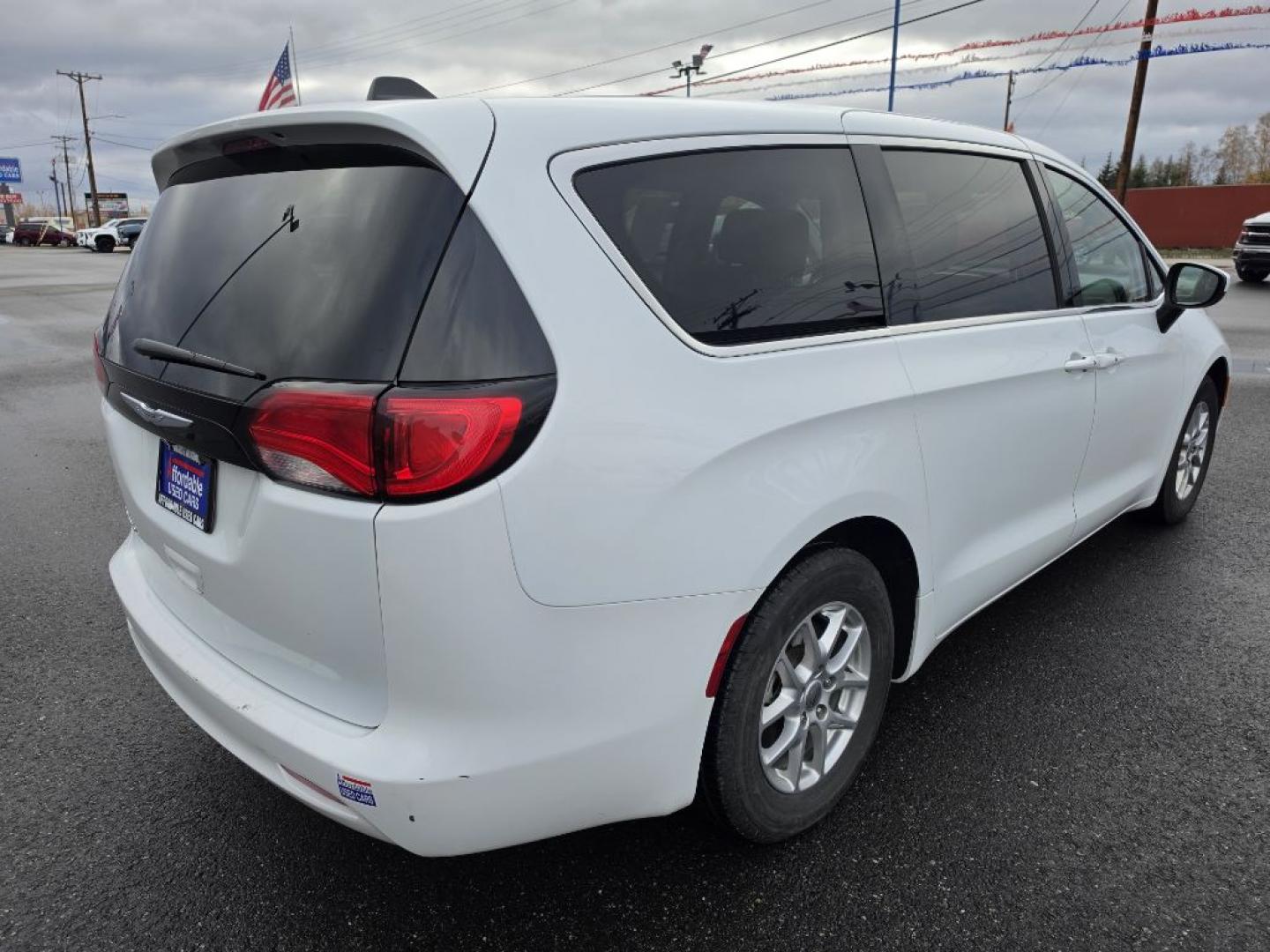 2023 WHITE CHRYSLER VOYAGER LX (2C4RC1CG7PR) with an 3.6L engine, Automatic transmission, located at 2525 S. Cushman, Fairbanks, AK, 99701, (907) 452-5707, 64.824036, -147.712311- Photo#1