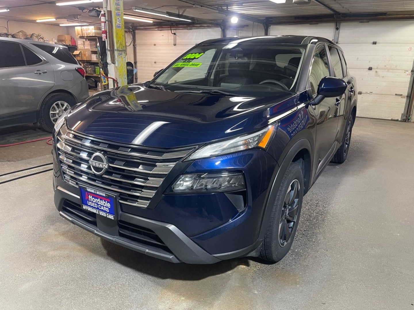 2024 BLUE NISSAN ROGUE SV (5N1BT3BB7RC) with an 1.5L engine, Continuously Variable transmission, located at 2525 S. Cushman, Fairbanks, AK, 99701, (907) 452-5707, 64.824036, -147.712311- Photo#1