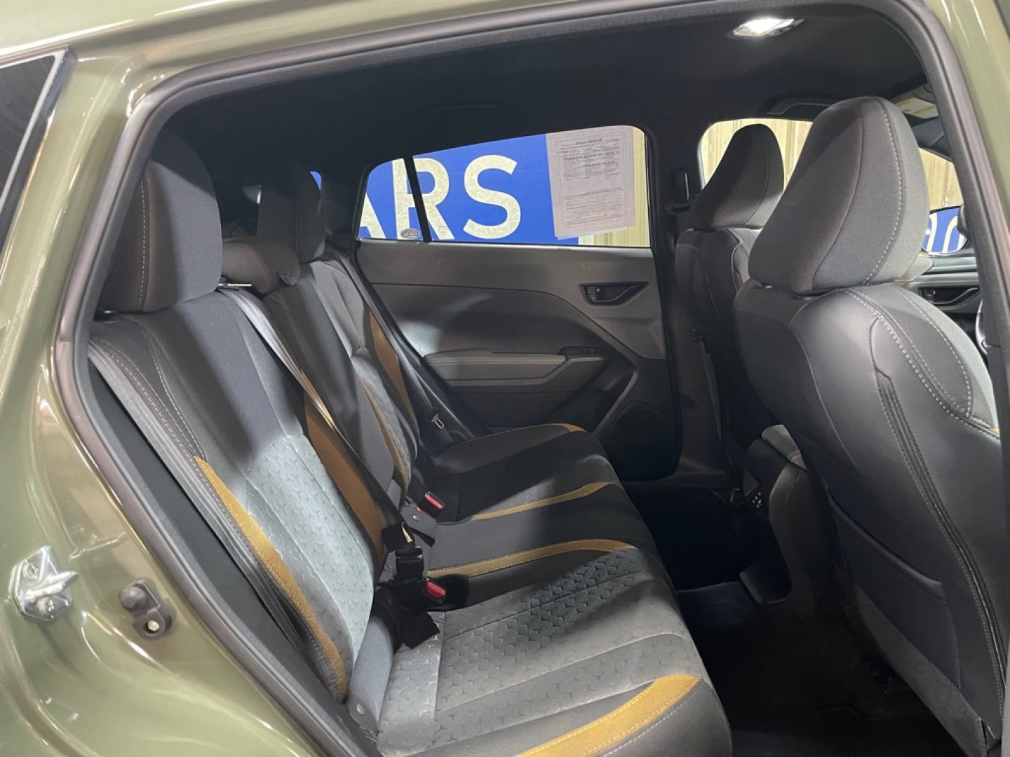 2024 GREEN SUBARU CROSSTREK SPORT (4S4GUHF64R3) with an 2.5L engine, Continuously Variable transmission, located at 2525 S. Cushman, Fairbanks, AK, 99701, (907) 452-5707, 64.824036, -147.712311- Photo#4