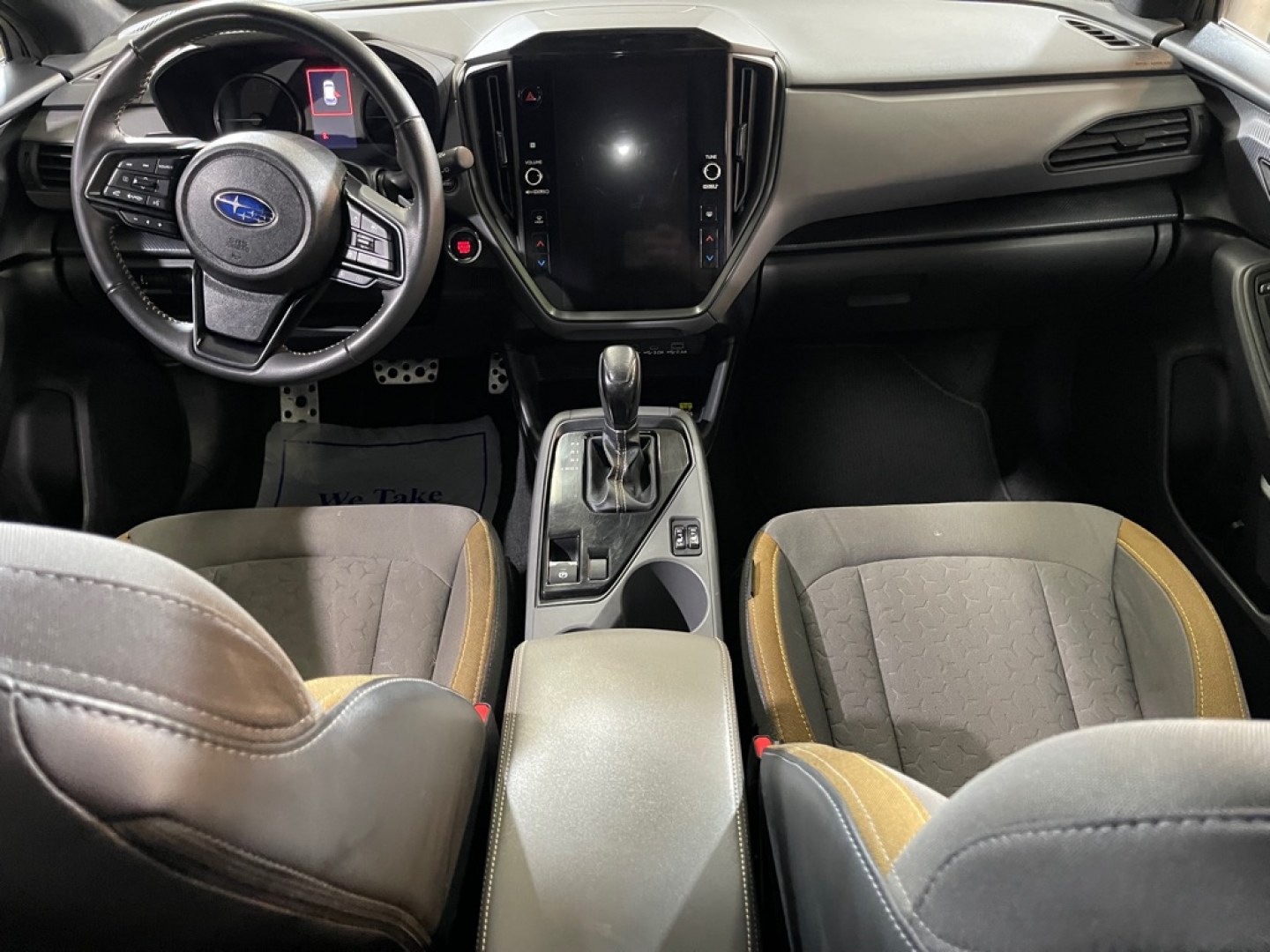 2024 GREEN SUBARU CROSSTREK SPORT (4S4GUHF64R3) with an 2.5L engine, Continuously Variable transmission, located at 2525 S. Cushman, Fairbanks, AK, 99701, (907) 452-5707, 64.824036, -147.712311- Photo#5