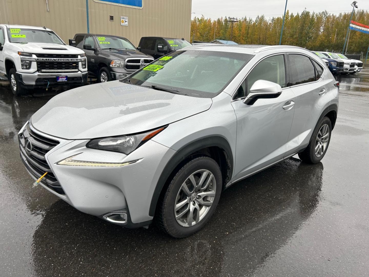 2016 SILVER LEXUS NX 200T BASE (JTJBARBZ8G2) with an 2.0L engine, Automatic transmission, located at 2525 S. Cushman, Fairbanks, AK, 99701, (907) 452-5707, 64.824036, -147.712311- Photo#0