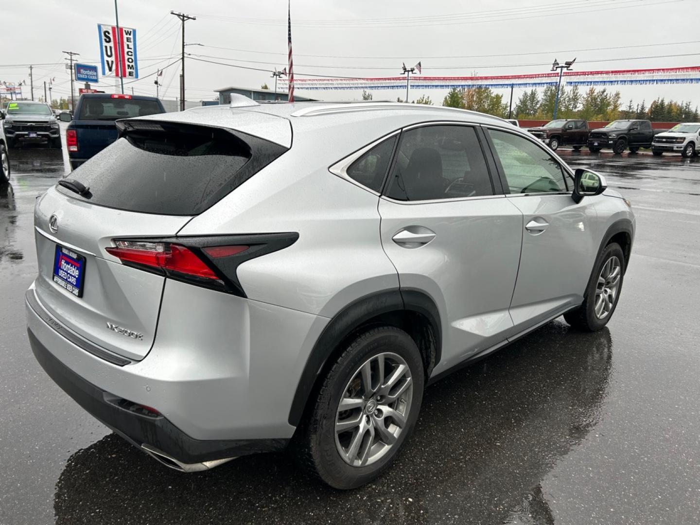 2016 SILVER LEXUS NX 200T BASE (JTJBARBZ8G2) with an 2.0L engine, Automatic transmission, located at 2525 S. Cushman, Fairbanks, AK, 99701, (907) 452-5707, 64.824036, -147.712311- Photo#2