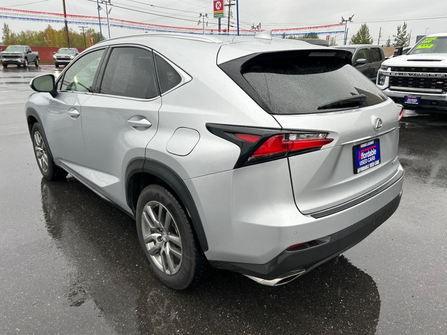 2016 SILVER LEXUS NX 200T BASE (JTJBARBZ8G2) with an 2.0L engine, Automatic transmission, located at 2525 S. Cushman, Fairbanks, AK, 99701, (907) 452-5707, 64.824036, -147.712311- Photo#3