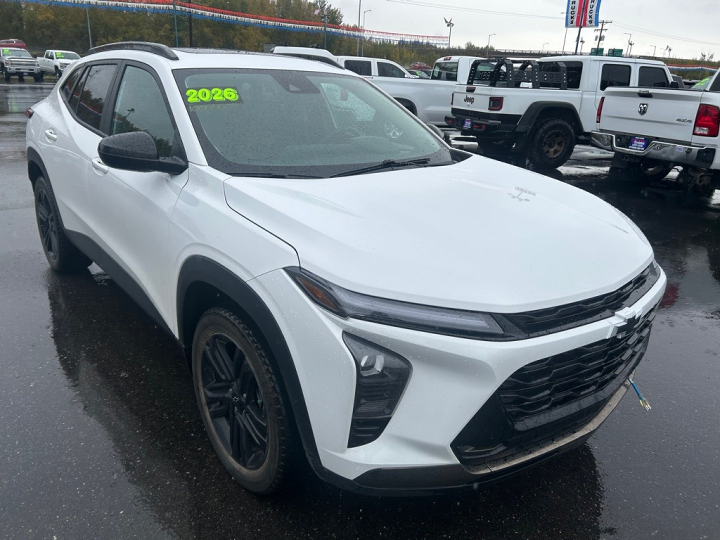 2026 WHITE CHEVROLET TRAX ACTIV (KL77LKEP2TC) with an 1.2L engine, Automatic transmission, located at 2525 S. Cushman, Fairbanks, AK, 99701, (907) 452-5707, 64.824036, -147.712311- Photo#1