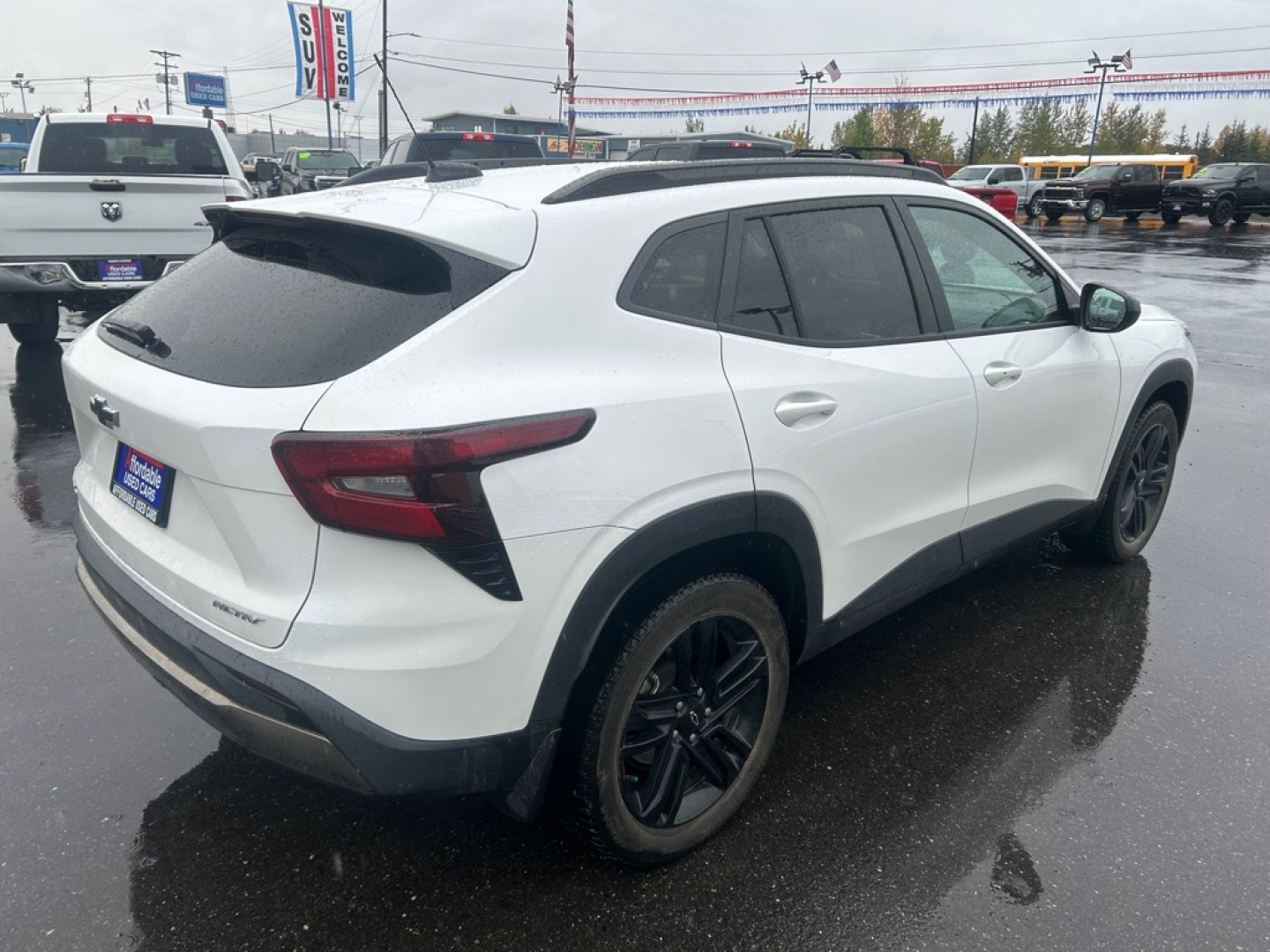 2026 WHITE CHEVROLET TRAX ACTIV (KL77LKEP2TC) with an 1.2L engine, Automatic transmission, located at 2525 S. Cushman, Fairbanks, AK, 99701, (907) 452-5707, 64.824036, -147.712311- Photo#2