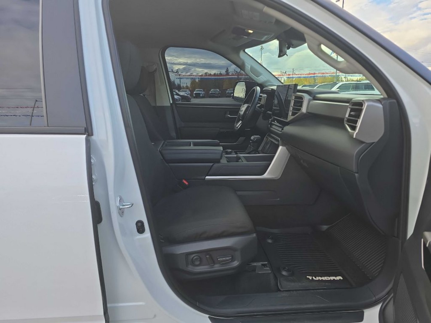 2024 WHITE TOYOTA TUNDRA CREWMAX LIMITED (5TFWA5DB7RX) with an 3.4L engine, Automatic transmission, located at 2525 S. Cushman, Fairbanks, AK, 99701, (907) 452-5707, 64.824036, -147.712311- Photo#2