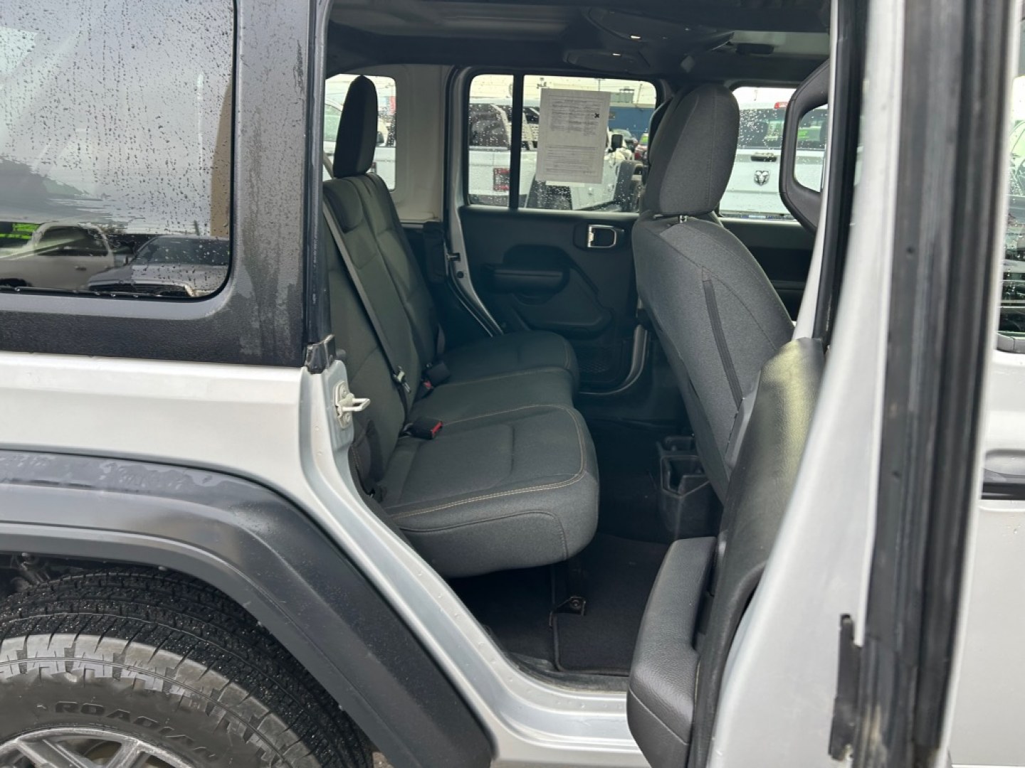 2024 SILVER JEEP WRANGLER SPORT SPORT (1C4PJXDG8RW) with an 3.6L engine, Automatic transmission, located at 2525 S. Cushman, Fairbanks, AK, 99701, (907) 452-5707, 64.824036, -147.712311- Photo#5