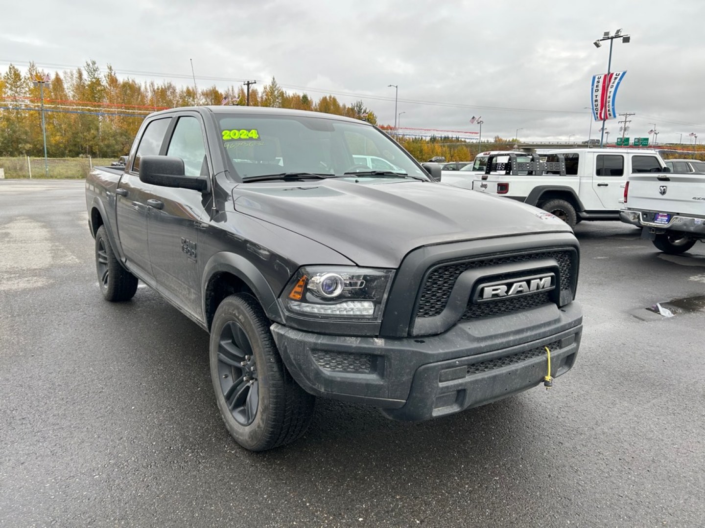 2024 GREY RAM 1500 CLASSIC SLT (1C6RR7LG2RS) with an 3.6L engine, Automatic transmission, located at 2525 S. Cushman, Fairbanks, AK, 99701, (907) 452-5707, 64.824036, -147.712311- Photo#1