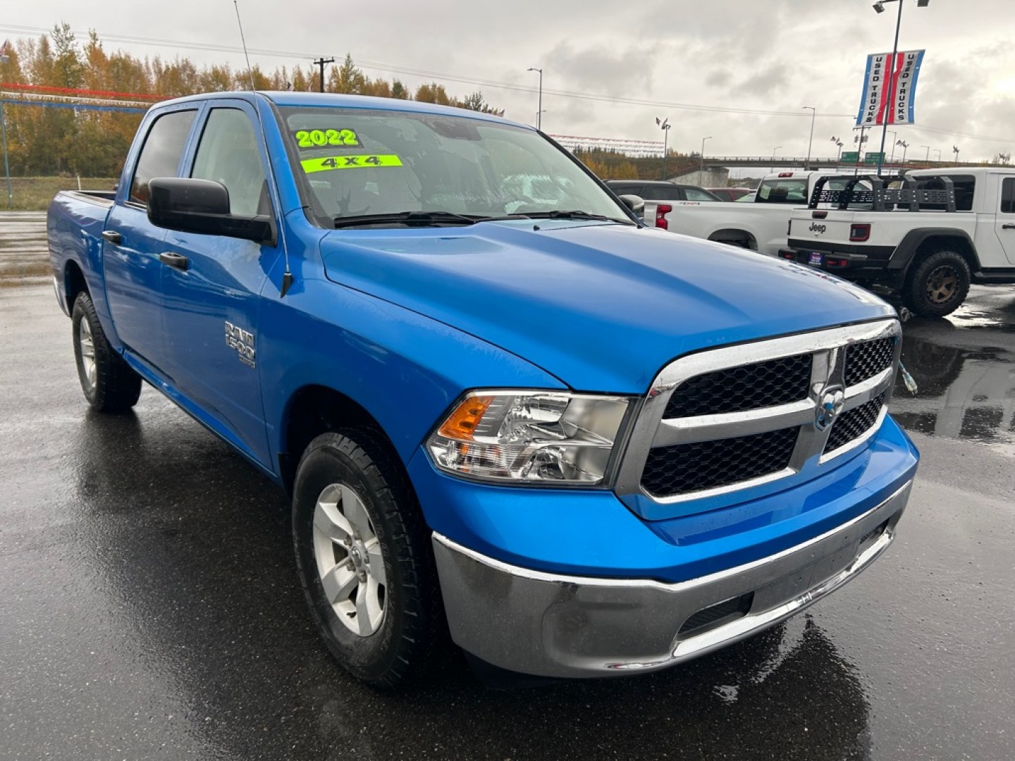2022 BLUE RAM 1500 CLASSIC SLT (1C6RR7LG7NS) with an 3.6L engine, Automatic transmission, located at 2525 S. Cushman, Fairbanks, AK, 99701, (907) 452-5707, 64.824036, -147.712311- Photo#1
