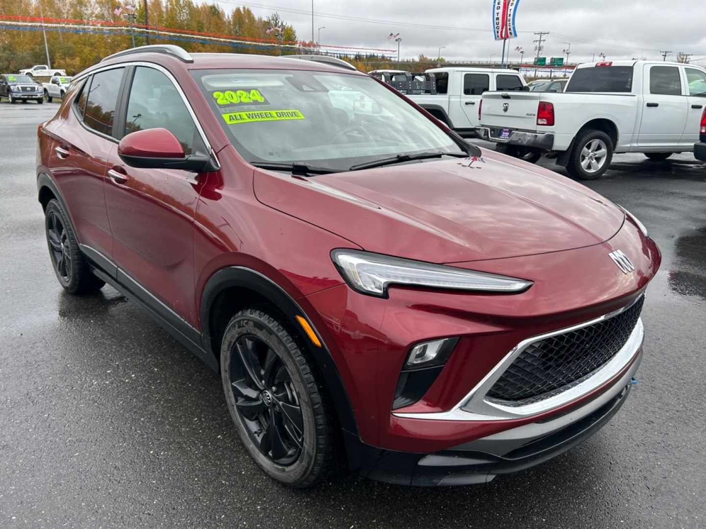 2024 RED BUICK ENCORE GX SPORT TOURING (KL4AMESL1RB) with an 1.3L engine, Automatic transmission, located at 2525 S. Cushman, Fairbanks, AK, 99701, (907) 452-5707, 64.824036, -147.712311- Photo#1