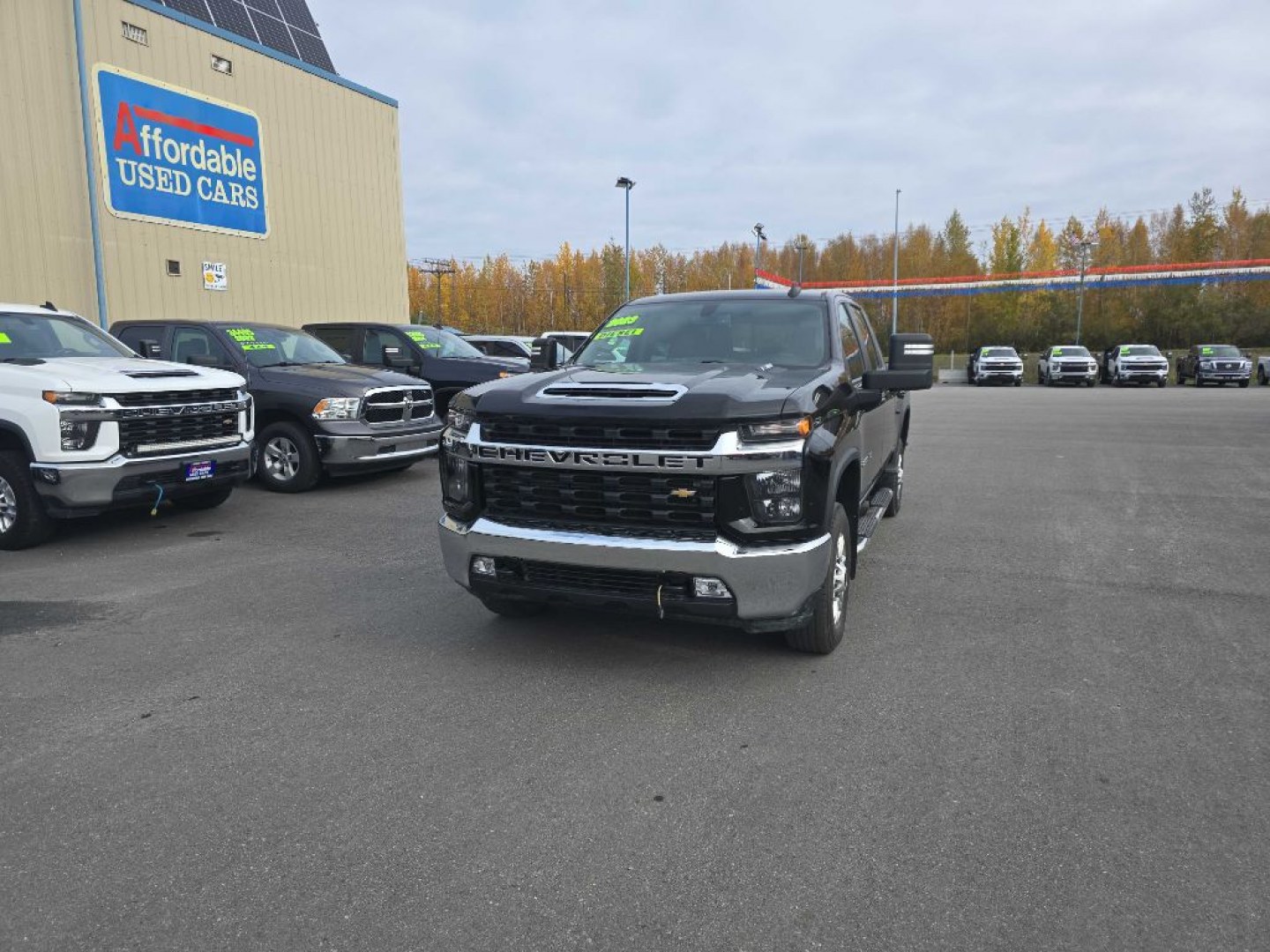 2023 BLACK CHEVROLET SILVERADO 2500 HEAVY DUTY LT (1GC4YNEY7PF) with an 6.6L engine, Automatic transmission, located at 2525 S. Cushman, Fairbanks, AK, 99701, (907) 452-5707, 64.824036, -147.712311- Photo#4