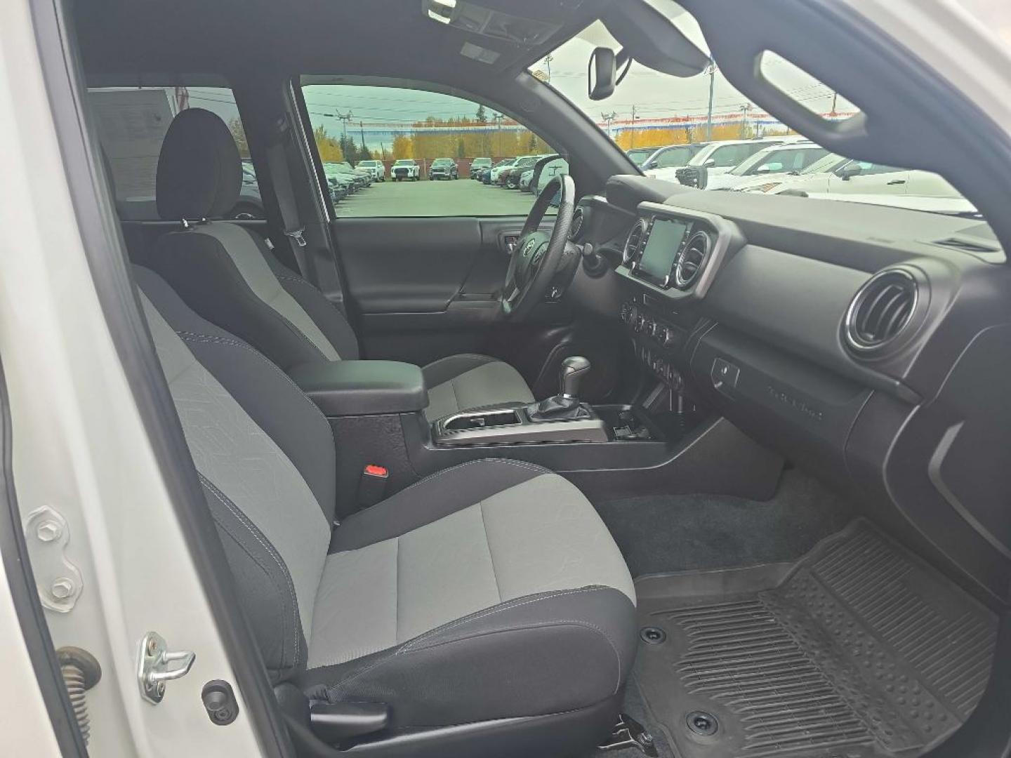 2023 WHITE TOYOTA TACOMA DOUBLE CAB (3TMDZ5BN8PM) with an 3.5L engine, Automatic transmission, located at 2525 S. Cushman, Fairbanks, AK, 99701, (907) 452-5707, 64.824036, -147.712311- Photo#1