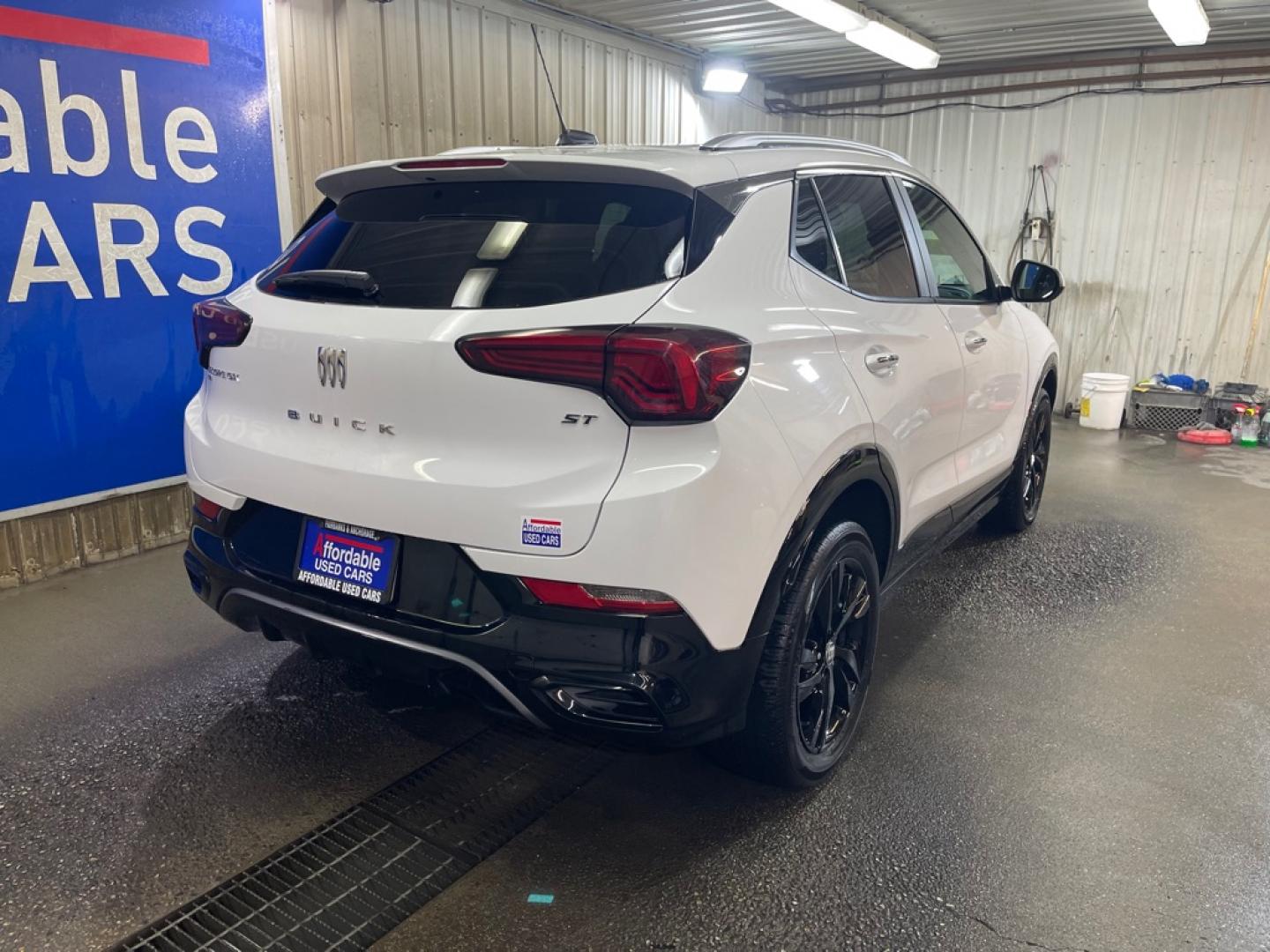 2024 WHITE BUICK ENCORE GX SPORT TOURING (KL4AMESL7RB) with an 1.3L engine, Automatic transmission, located at 2525 S. Cushman, Fairbanks, AK, 99701, (907) 452-5707, 64.824036, -147.712311- Photo#2
