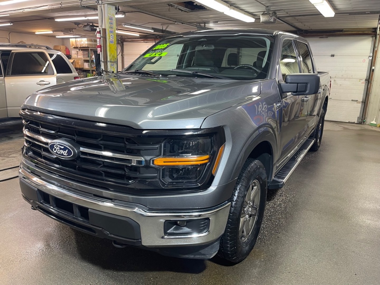 2025 GRAY FORD F150 XLT XLT (1FTFW3L86SK) with an 3.5L engine, Automatic transmission, located at 2525 S. Cushman, Fairbanks, AK, 99701, (907) 452-5707, 64.824036, -147.712311- Photo#1