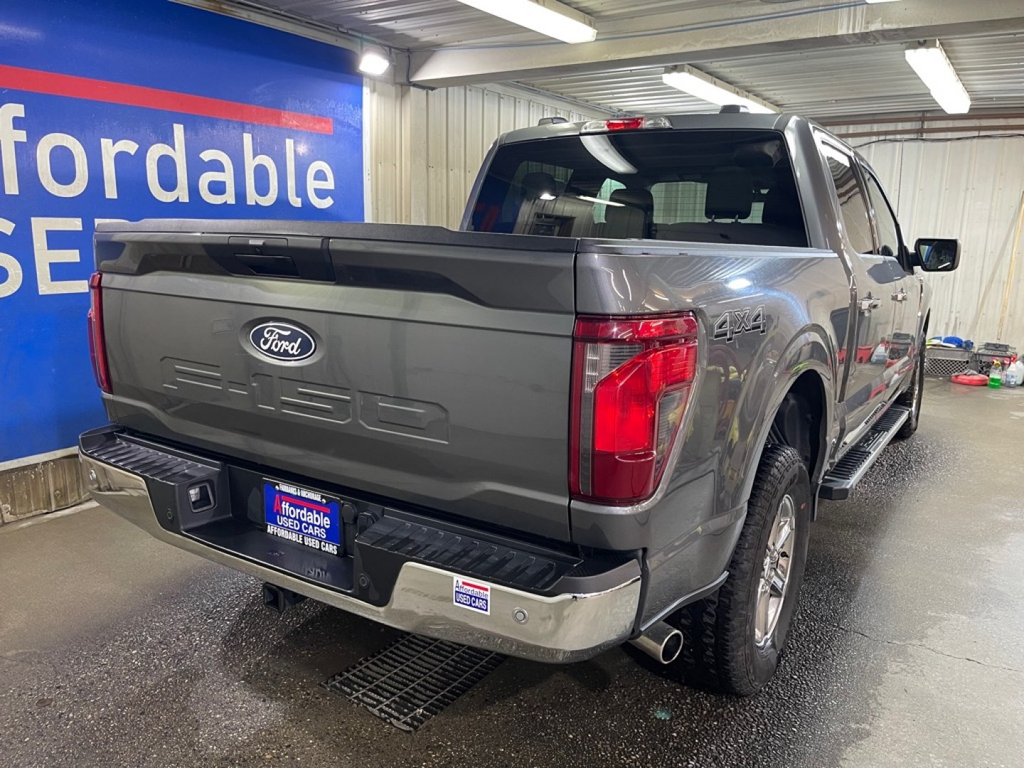 2025 GRAY FORD F150 XLT XLT (1FTFW3L86SK) with an 3.5L engine, Automatic transmission, located at 2525 S. Cushman, Fairbanks, AK, 99701, (907) 452-5707, 64.824036, -147.712311- Photo#2