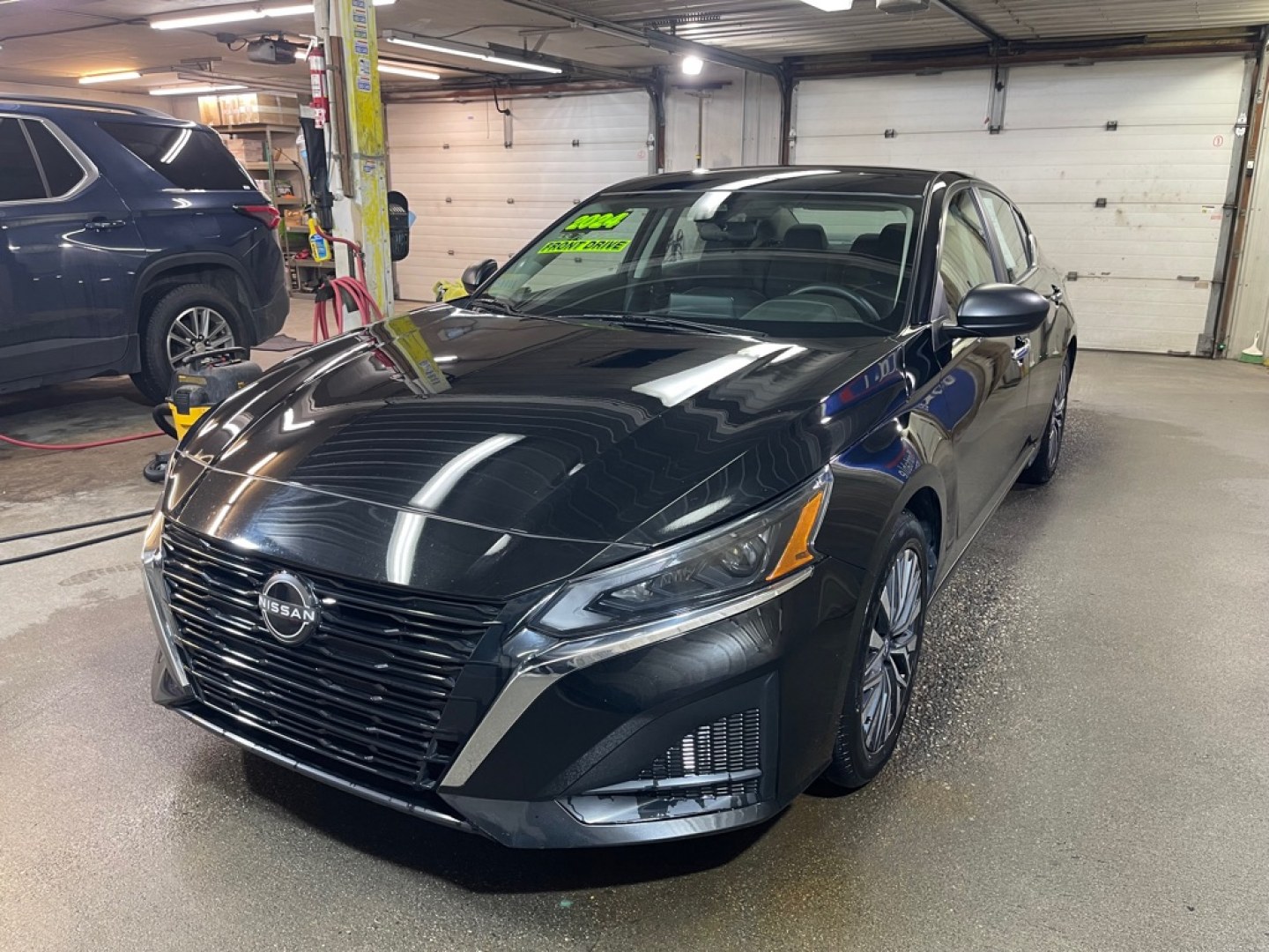 2024 BLACK NISSAN ALTIMA SV (1N4BL4DV6RN) with an 2.5L engine, Continuously Variable transmission, located at 2525 S. Cushman, Fairbanks, AK, 99701, (907) 452-5707, 64.824036, -147.712311- Photo#1