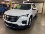 2023 WHITE CHEVROLET TRAVERSE LT (1GNEVGKW7PJ) with an 3.6L engine, Automatic transmission, located at 2525 S. Cushman, Fairbanks, AK, 99701, (907) 452-5707, 64.824036, -147.712311- Photo#1