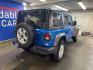 2023 BLUE JEEP WRANGLER SPORT (1C4HJXDN8PW) with an 2.0L engine, Automatic transmission, located at 2525 S. Cushman, Fairbanks, AK, 99701, (907) 452-5707, 64.824036, -147.712311- Photo#2