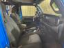 2023 BLUE JEEP WRANGLER SPORT (1C4HJXDN8PW) with an 2.0L engine, Automatic transmission, located at 2525 S. Cushman, Fairbanks, AK, 99701, (907) 452-5707, 64.824036, -147.712311- Photo#3