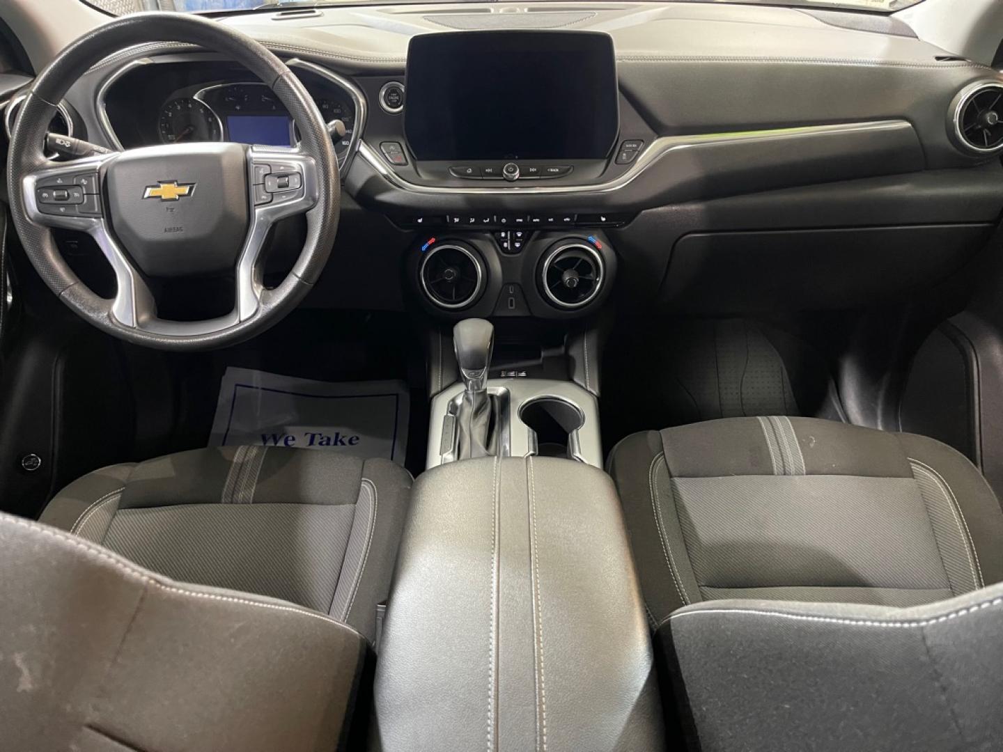 2023 SILVER CHEVROLET BLAZER 2LT (3GNKBHR41PS) with an 2.0L engine, Automatic transmission, located at 2525 S. Cushman, Fairbanks, AK, 99701, (907) 452-5707, 64.824036, -147.712311- Photo#5