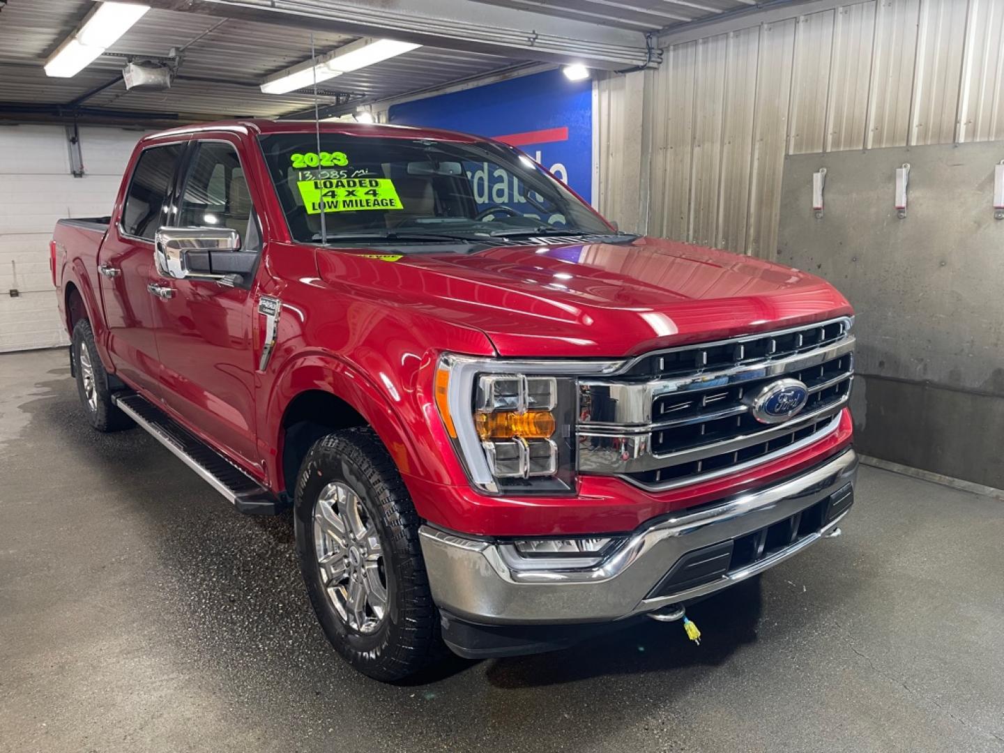 2023 RED FORD F150 SUPERCREW (1FTFW1E88PF) with an 3.5L engine, Automatic transmission, located at 2525 S. Cushman, Fairbanks, AK, 99701, (907) 452-5707, 64.824036, -147.712311- Photo#0