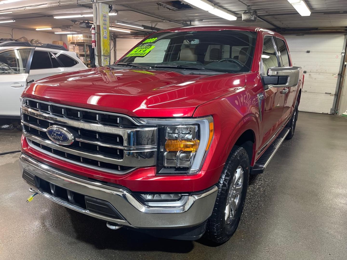 2023 RED FORD F150 SUPERCREW (1FTFW1E88PF) with an 3.5L engine, Automatic transmission, located at 2525 S. Cushman, Fairbanks, AK, 99701, (907) 452-5707, 64.824036, -147.712311- Photo#1