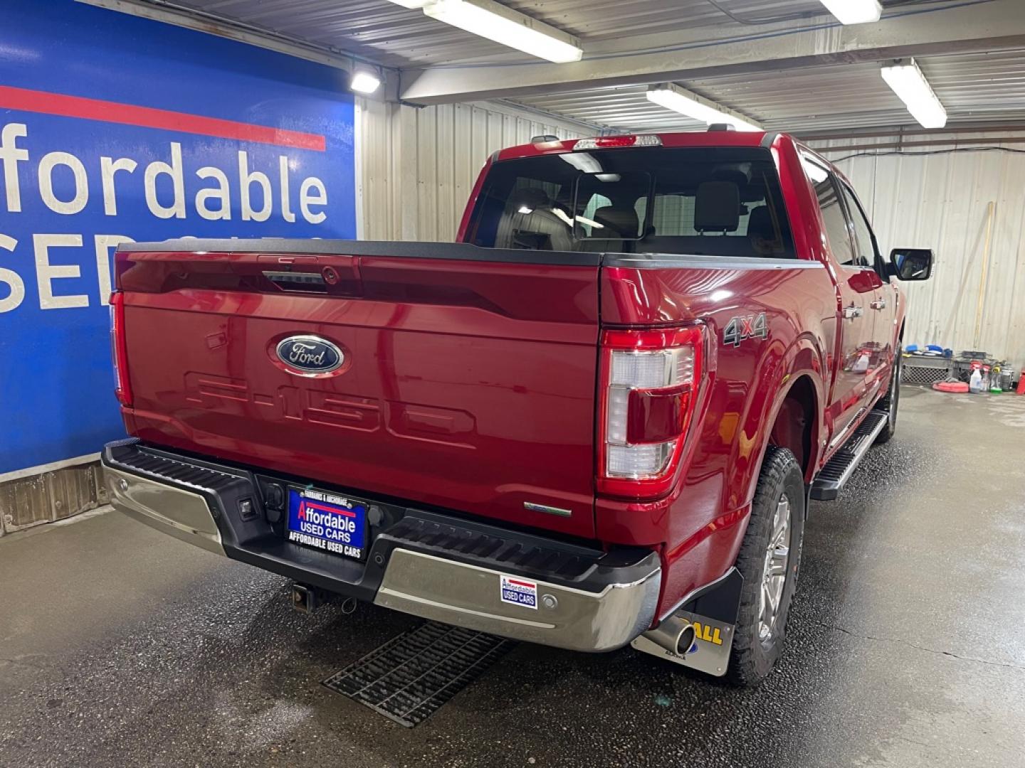 2023 RED FORD F150 SUPERCREW (1FTFW1E88PF) with an 3.5L engine, Automatic transmission, located at 2525 S. Cushman, Fairbanks, AK, 99701, (907) 452-5707, 64.824036, -147.712311- Photo#2