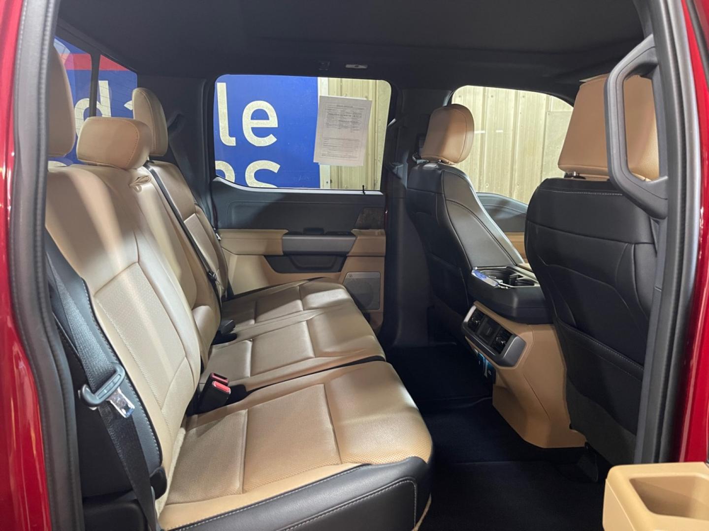 2023 RED FORD F150 SUPERCREW (1FTFW1E88PF) with an 3.5L engine, Automatic transmission, located at 2525 S. Cushman, Fairbanks, AK, 99701, (907) 452-5707, 64.824036, -147.712311- Photo#4