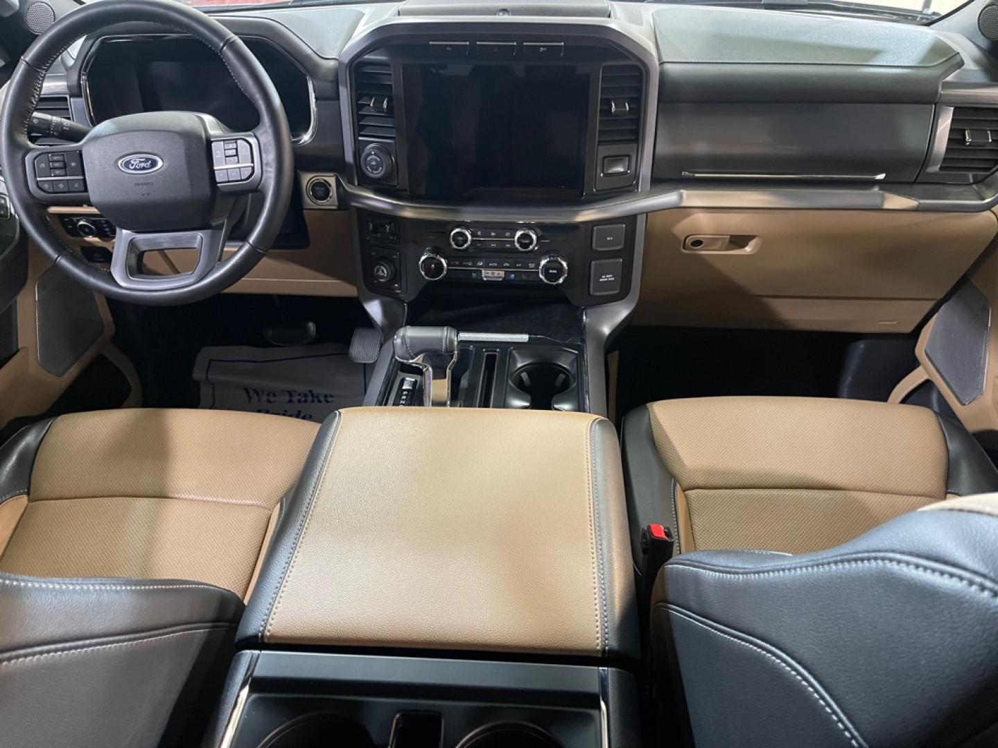 2023 RED FORD F150 SUPERCREW (1FTFW1E88PF) with an 3.5L engine, Automatic transmission, located at 2525 S. Cushman, Fairbanks, AK, 99701, (907) 452-5707, 64.824036, -147.712311- Photo#5