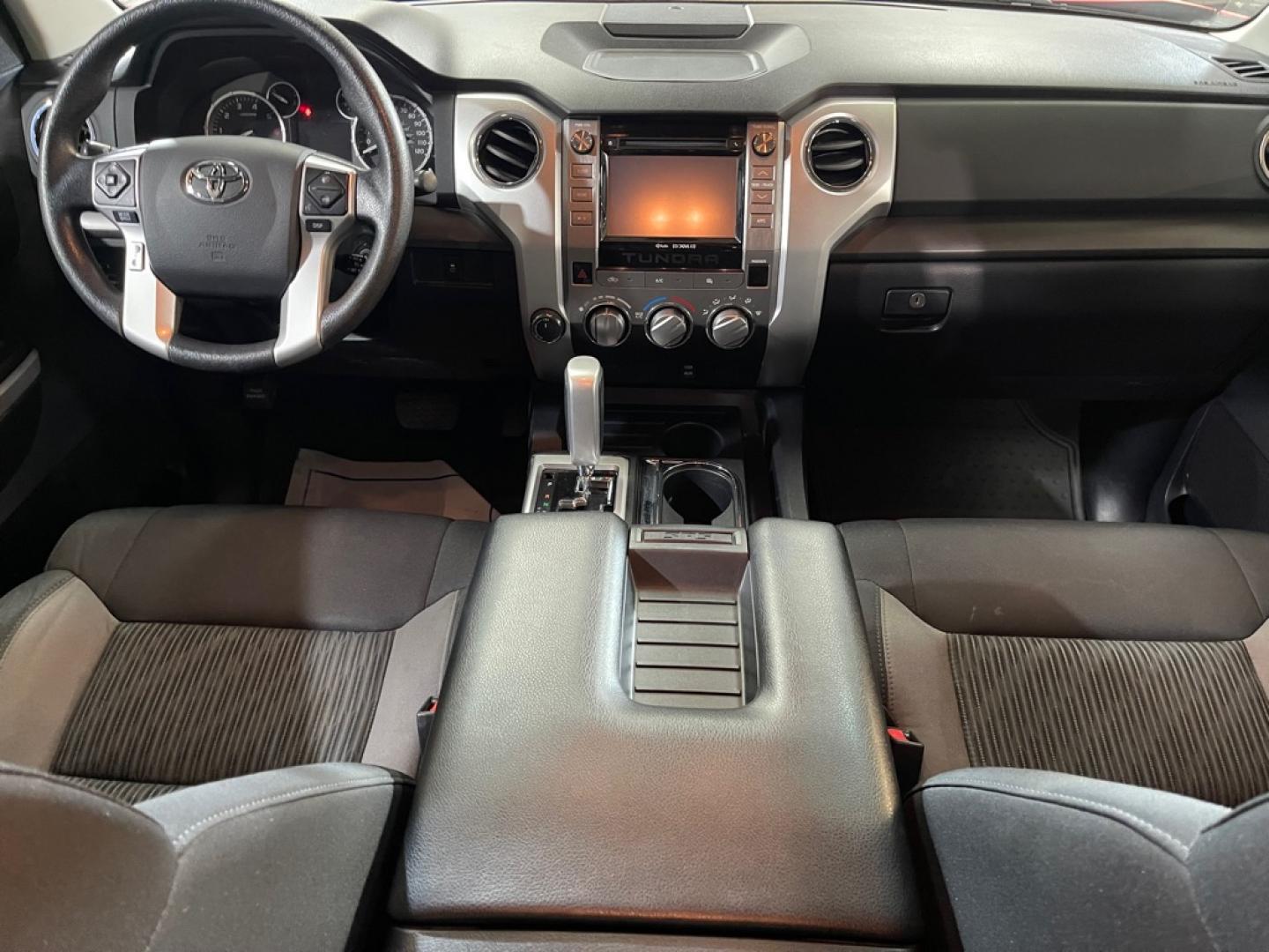 2014 RED TOYOTA TUNDRA SR5 DOUBLE CAB SR (5TFUM5F17EX) with an 4.6L engine, Automatic transmission, located at 2525 S. Cushman, Fairbanks, AK, 99701, (907) 452-5707, 64.824036, -147.712311- Photo#5