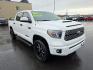 2018 WHITE TOYOTA TUNDRA CREWMAX SR5 (5TFDY5F13JX) with an 5.7L engine, Automatic transmission, located at 2525 S. Cushman, Fairbanks, AK, 99701, (907) 452-5707, 64.824036, -147.712311- Photo#0