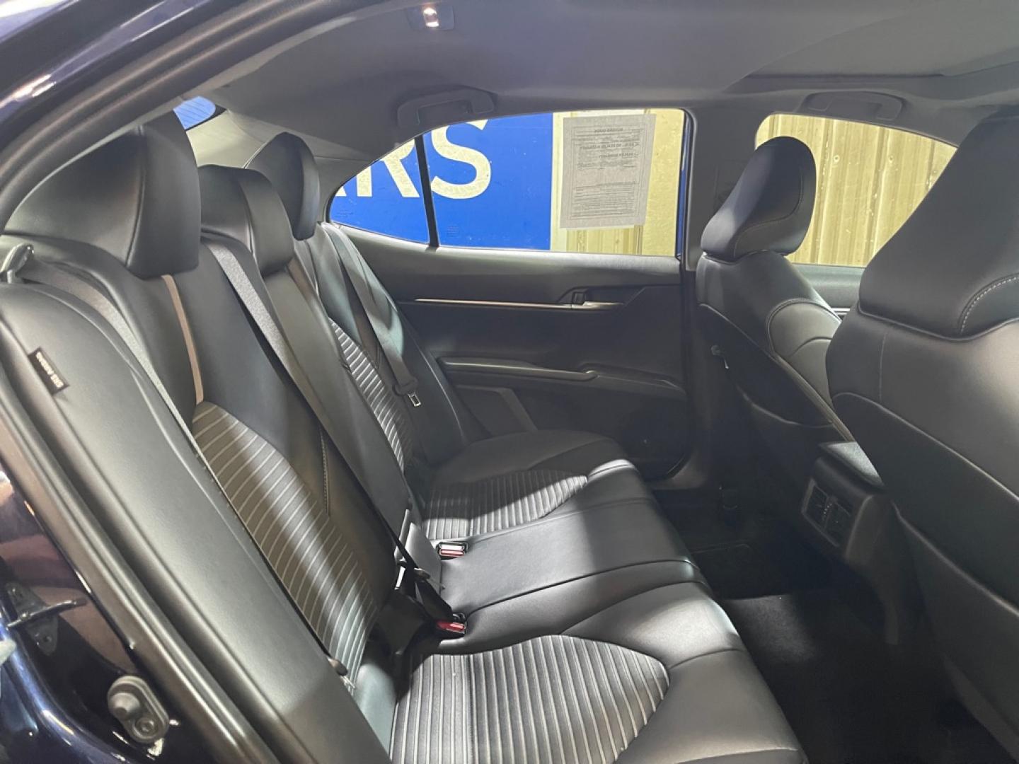 2021 BLUE TOYOTA CAMRY SE (4T1S11BK5MU) with an 2.5L engine, Automatic transmission, located at 2525 S. Cushman, Fairbanks, AK, 99701, (907) 452-5707, 64.824036, -147.712311- Photo#4