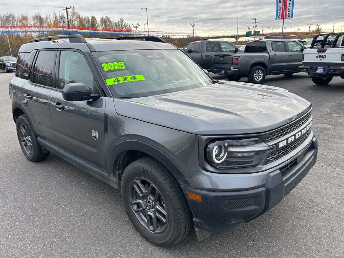 2025 GRAY FORD BRONCO SPORT BIG BEND (3FMCR9BN1SR) with an 1.5L engine, Automatic transmission, located at 2525 S. Cushman, Fairbanks, AK, 99701, (907) 452-5707, 64.824036, -147.712311- Photo#1