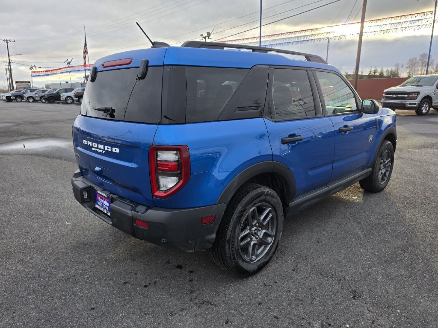 2025 BLUE FORD BRONCO SPORT BIG BEND (3FMCR9BN0SR) with an 1.5L engine, Automatic transmission, located at 2525 S. Cushman, Fairbanks, AK, 99701, (907) 452-5707, 64.824036, -147.712311- Photo#4