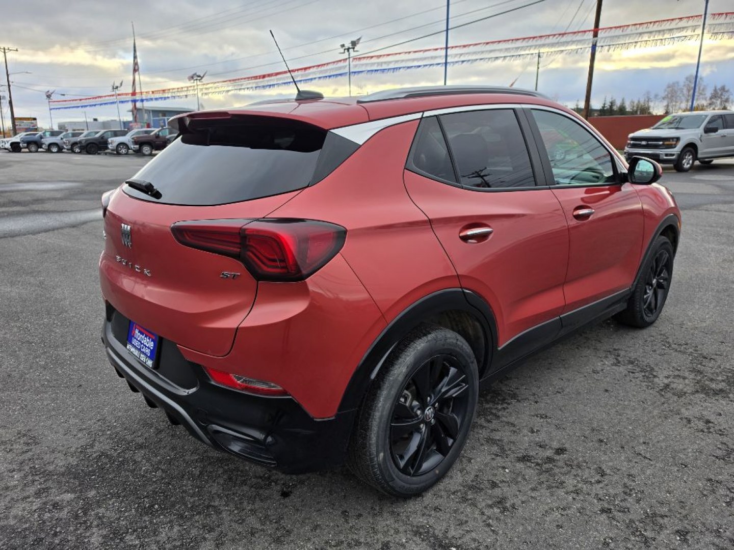 2024 RED BUICK ENCORE GX SPORT TOURING (KL4AMESL8RB) with an 1.3L engine, Automatic transmission, located at 2525 S. Cushman, Fairbanks, AK, 99701, (907) 452-5707, 64.824036, -147.712311- Photo#0