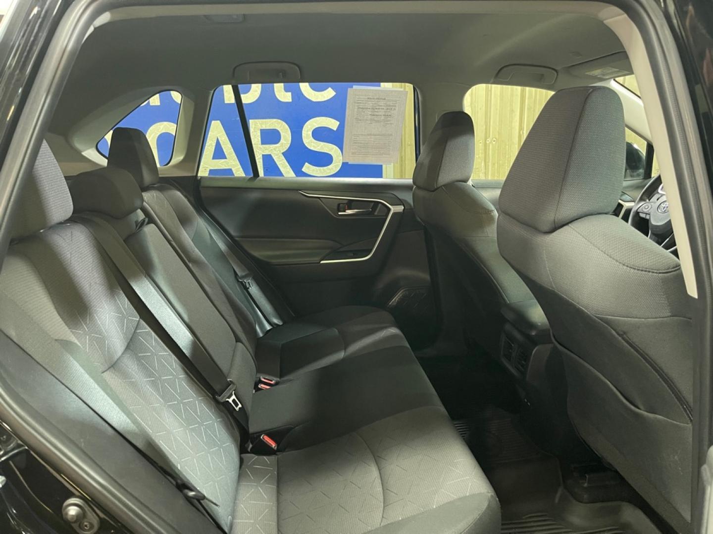 2024 BLACK TOYOTA RAV4 XLE (2T3P1RFV2RW) with an 2.5L engine, Automatic transmission, located at 2525 S. Cushman, Fairbanks, AK, 99701, (907) 452-5707, 64.824036, -147.712311- Photo#4