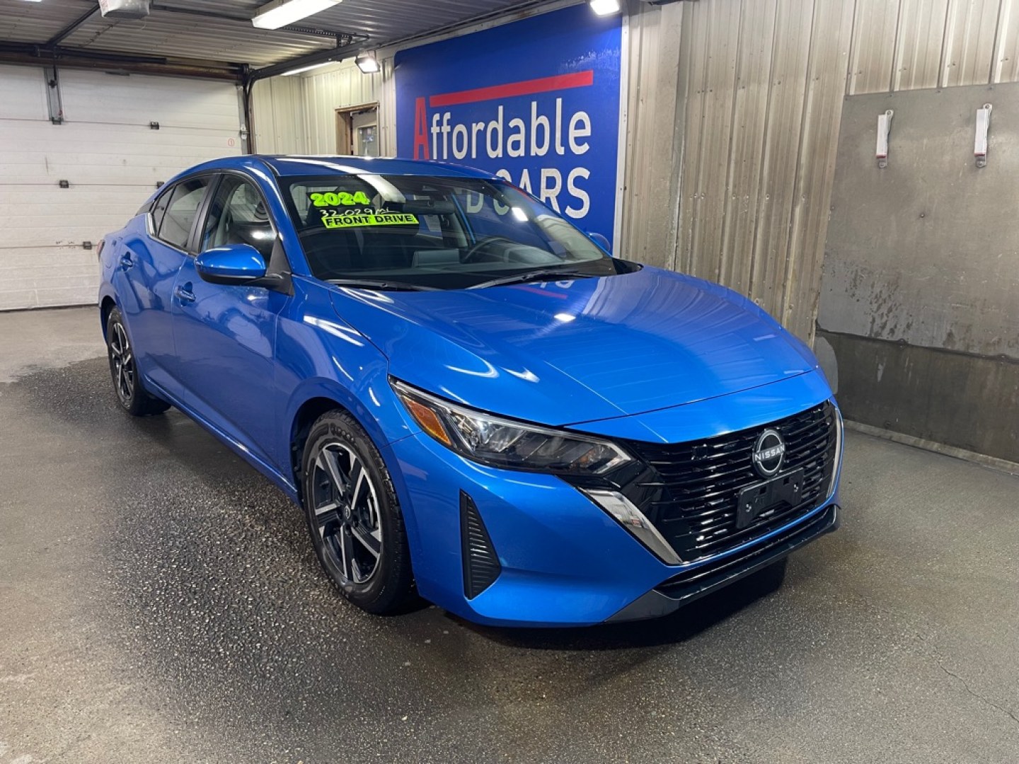 2024 BLUE NISSAN SENTRA SV (3N1AB8CV9RY) with an 2.0L engine, Continuously Variable transmission, located at 2525 S. Cushman, Fairbanks, AK, 99701, (907) 452-5707, 64.824036, -147.712311- Photo#0