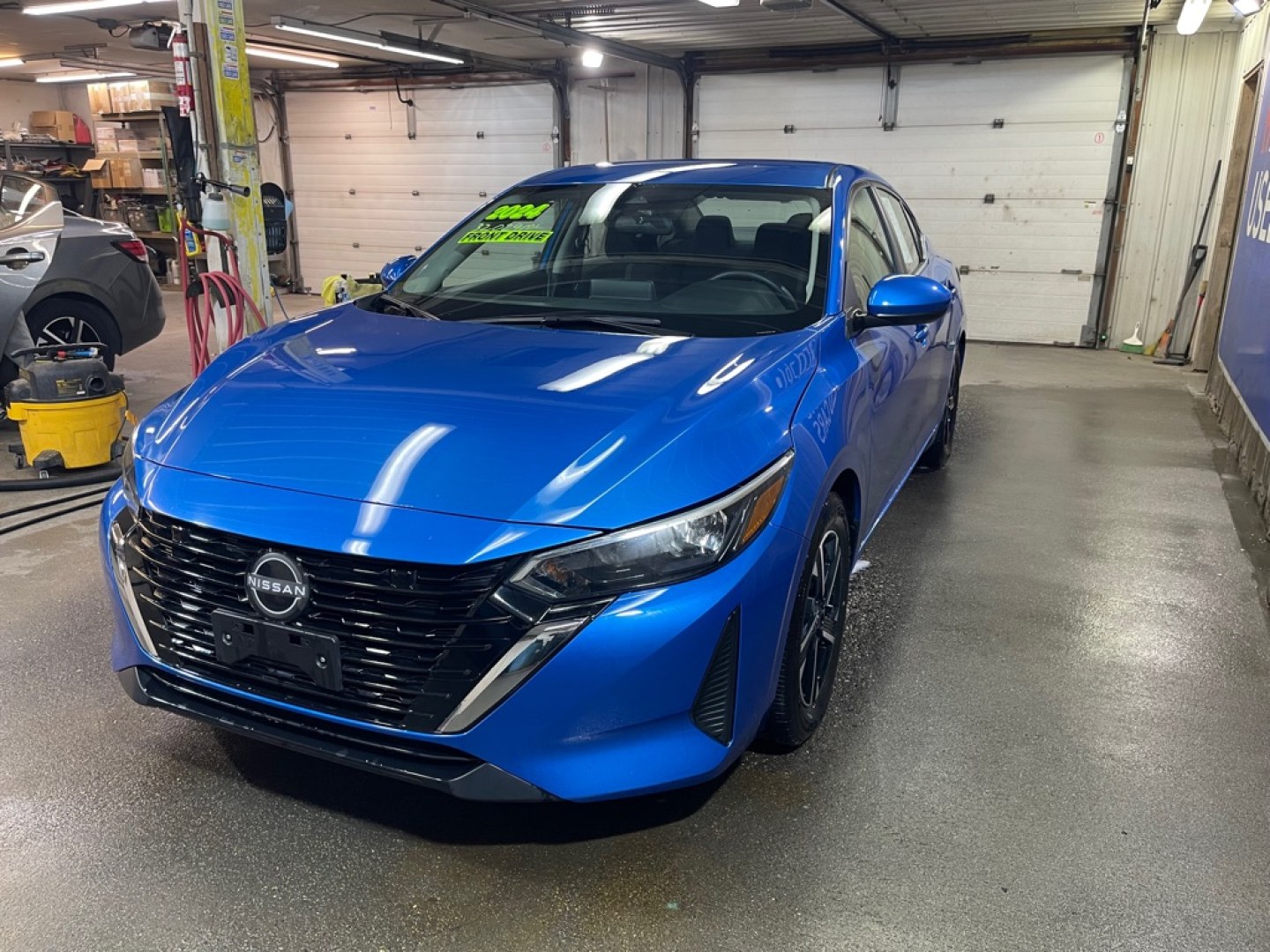2024 BLUE NISSAN SENTRA SV (3N1AB8CV9RY) with an 2.0L engine, Continuously Variable transmission, located at 2525 S. Cushman, Fairbanks, AK, 99701, (907) 452-5707, 64.824036, -147.712311- Photo#1