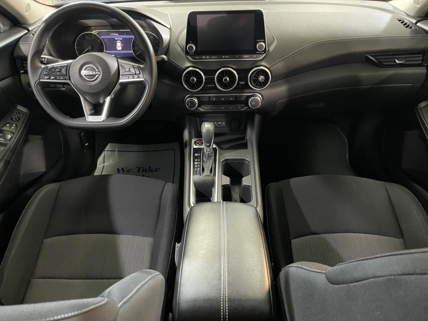 2024 BLACK NISSAN SENTRA SV (3N1AB8CV7RY) with an 2.0L engine, Continuously Variable transmission, located at 2525 S. Cushman, Fairbanks, AK, 99701, (907) 452-5707, 64.824036, -147.712311- Photo#5