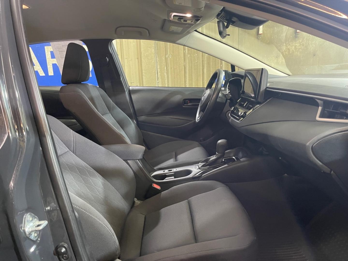2024 BLACK TOYOTA COROLLA LE (5YFB4MDE2RP) with an 2.0L engine, Continuously Variable transmission, located at 2525 S. Cushman, Fairbanks, AK, 99701, (907) 452-5707, 64.824036, -147.712311- Photo#3