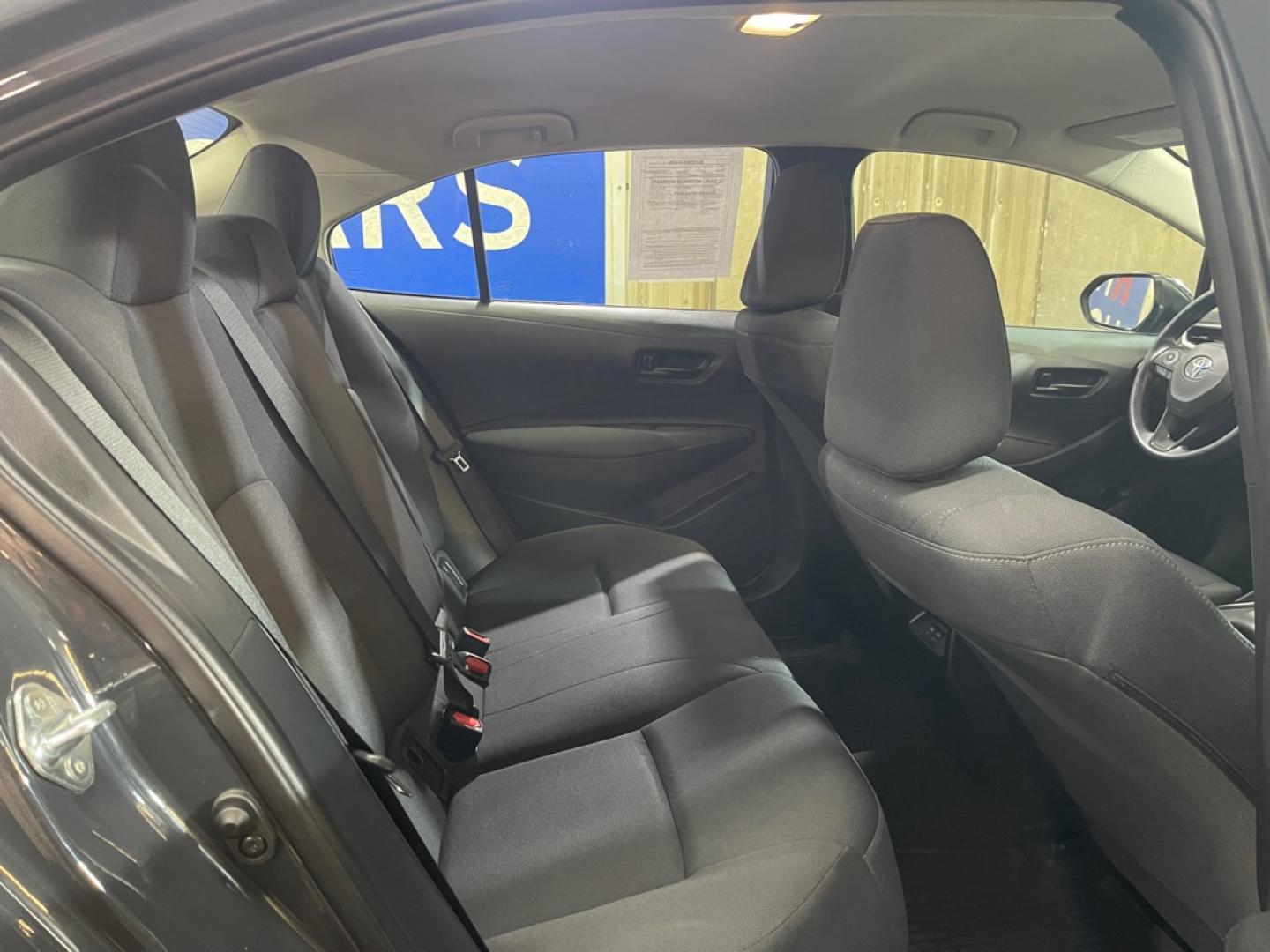 2024 BLACK TOYOTA COROLLA LE (5YFB4MDE2RP) with an 2.0L engine, Continuously Variable transmission, located at 2525 S. Cushman, Fairbanks, AK, 99701, (907) 452-5707, 64.824036, -147.712311- Photo#4