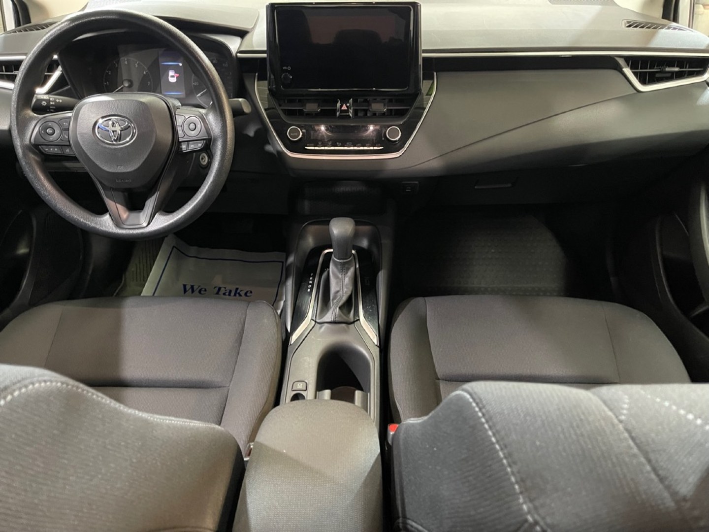 2024 WHITE TOYOTA COROLLA LE (5YFB4MDE6RP) with an 2.0L engine, Continuously Variable transmission, located at 2525 S. Cushman, Fairbanks, AK, 99701, (907) 452-5707, 64.824036, -147.712311- Photo#5