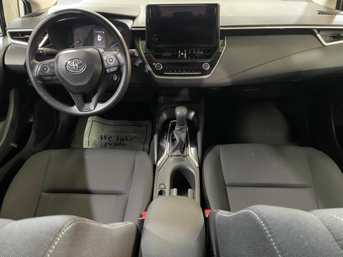 2024 WHITE TOYOTA COROLLA LE (5YFB4MDE6RP) with an 2.0L engine, Continuously Variable transmission, located at 2525 S. Cushman, Fairbanks, AK, 99701, (907) 452-5707, 64.824036, -147.712311- Photo#5