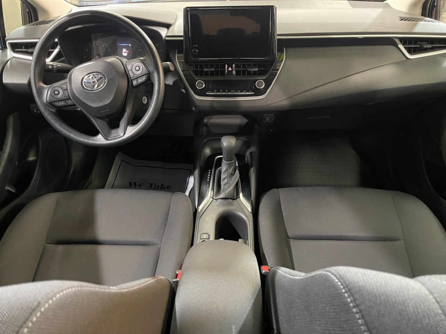 2024 BLUE TOYOTA COROLLA LE (5YFB4MDE0RP) with an 2.0L engine, Continuously Variable transmission, located at 2525 S. Cushman, Fairbanks, AK, 99701, (907) 452-5707, 64.824036, -147.712311- Photo#5